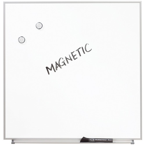 Quartet Matrix Magnetic Dry Erase Whiteboard - 23" (1.9 ft) Width x 23" (1.9 ft) Height - White Surface - 1 Each