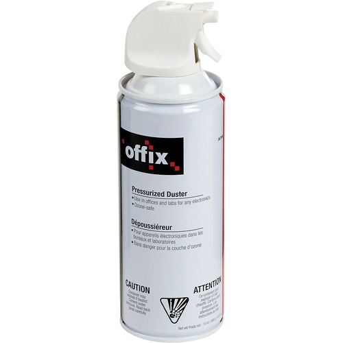 Offix Air Duster - For Electronic Equipment, Keyboard - 295.74 mL - Ozone-safe - 1 Each = NVX347104