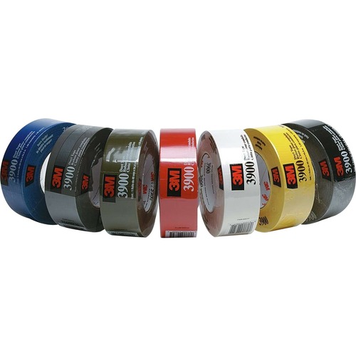 3M 3900 Duct Tape - 59.9 yd (54.8 m) Length x 1.89" (48 mm) Width - Polycoated Cloth, Rubber - 1 Each - Blue = MMM139550