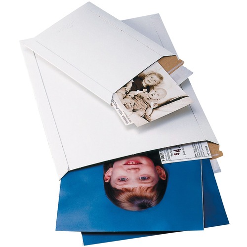 Crownhill Gator-Pak" Lite Envelope - #1 - 8" Width x 6" Length - Self-sealing - 1 Each - White