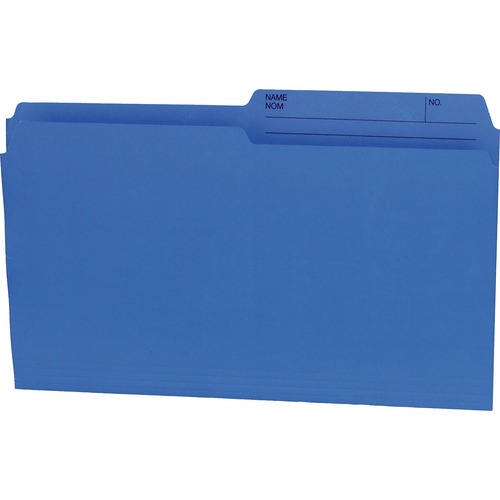 Offix 1/2 Tab Cut Legal Top Tab File Folder