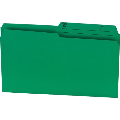 Offix 1/2 Tab Cut Legal Top Tab File Folder