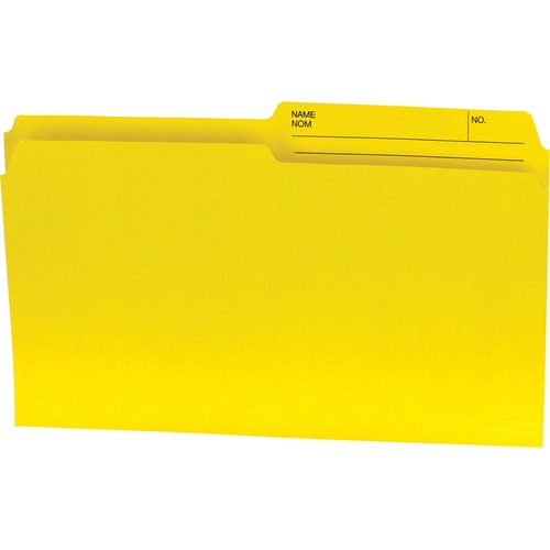 Offix 1/2 Tab Cut Legal Top Tab File Folder