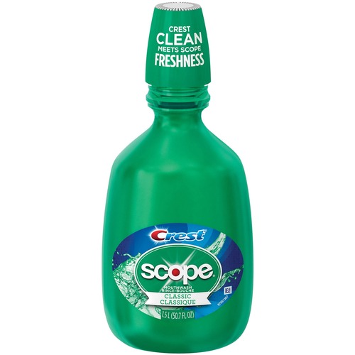 Crest Scope Mouthwash - For Bad Breath - 1.50 L