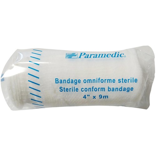 Paramedic Gauze Bandage - - 4" (101.60 mm) Width x 30 ft (9144 mm) Length - 1 Each