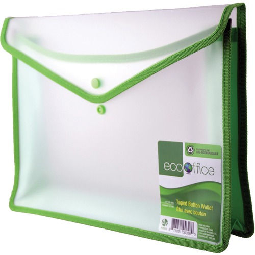 EcoOffice Letter File Wallet - 8 1/2" x 11" - 3" Expansion - 1 Each = AVDA00328