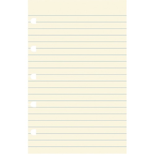 Filofax Refills - Ruled - Cream Paper - 1Each