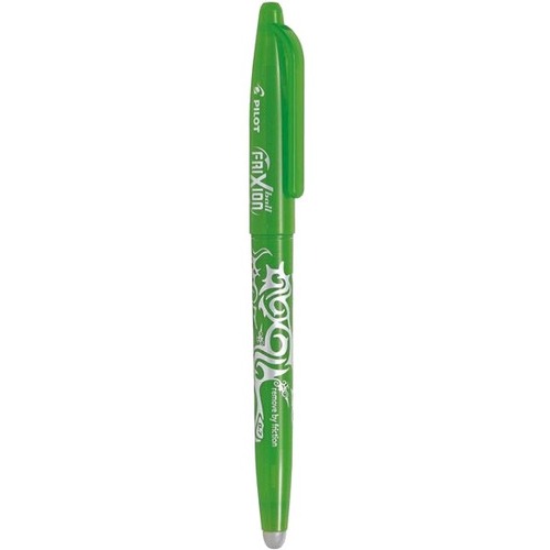 Pilot FriXion Ball Erasable Gel Rollerball Pen - 0.7 mm Pen Point Size - Refillable - Light Green Thermosensitive Gel Ink Ink - Rubber Tip - 12/Box