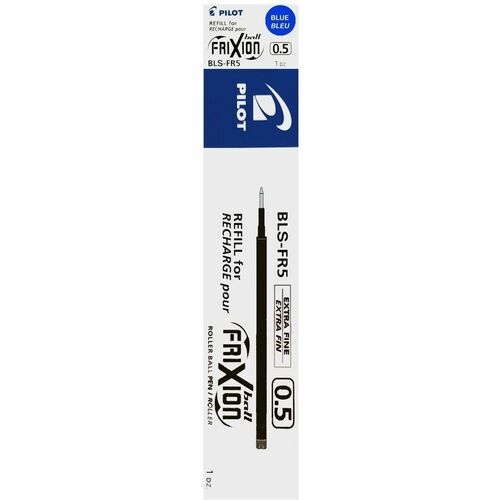 FriXion Ballpoint Pen Refill - 0.5 mm (0.02") - Blue Ink - Erasable - 1 Each