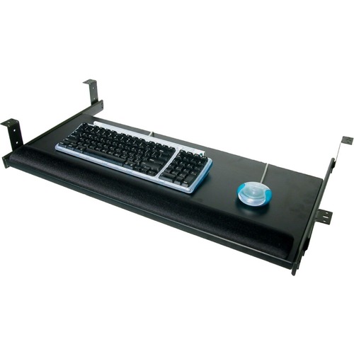 Horizon KL28S Keyboard Tray - 11.8" Width - Polymer, Laminate, PVC - 1 -  - HZNKL28S