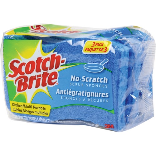 Scotch-Brite Scrub Sponge - Sponge - 3 / Pack -  - MMMMP312CA