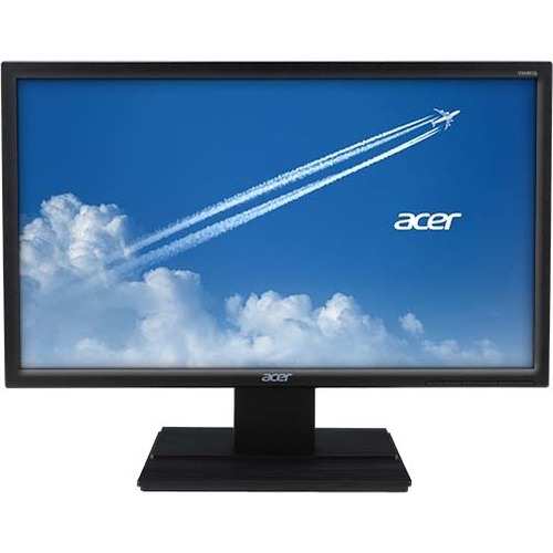 Acer V246HQL E Full HD LCD Monitor - 16:9 - Black - 23.6" Viewable - Vertical Alignment (VA) - 1920 x 1080 - 16.7 Million Colors - 250 Nit - 5 ms - DVI - HDMI - VGA