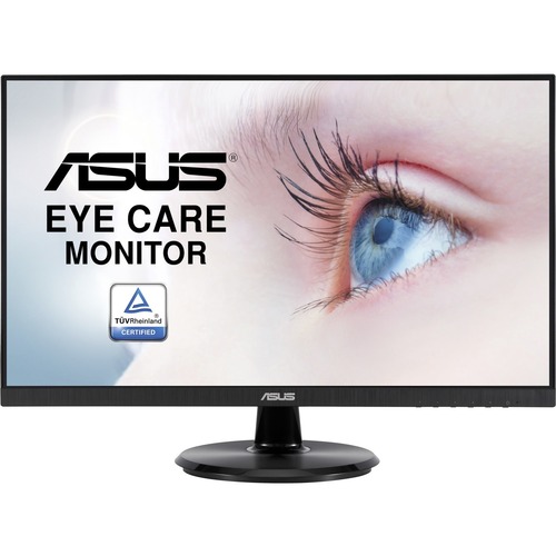 Asus VA24DQ 23.8" Full HD LED LCD Monitor - 16:9 - Black - 24" Class - In-plane Switching (IPS) Technology - 1920 x 1080 - 16.7 Million Colors - Adaptive Sync/FreeSync - 250 Nit Maximum - 75 Hz Refresh Rate - HDMI - VGA - DisplayPort