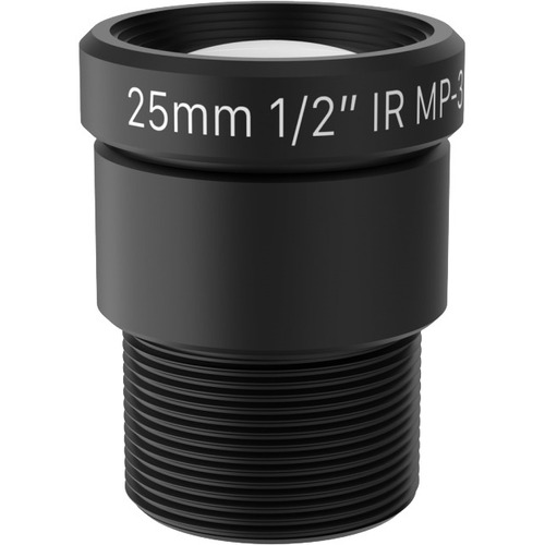 AXIS - 25 mm - f/2.4 - Fixed Lens for M12-mount - Designed for Surveillance Camera