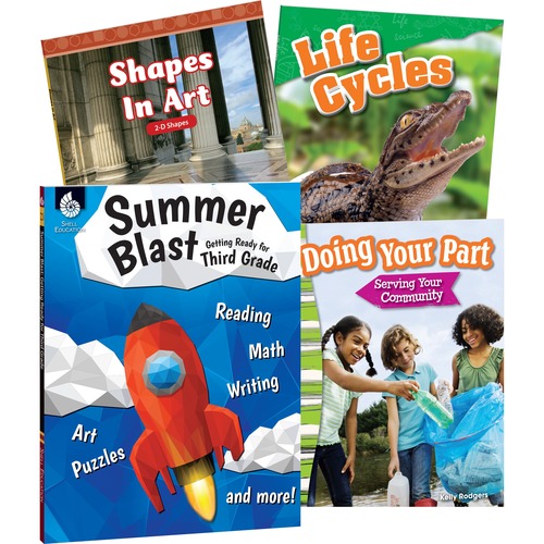 Picture of Shell Education Home Summer Grade Level Book Set Printed Book