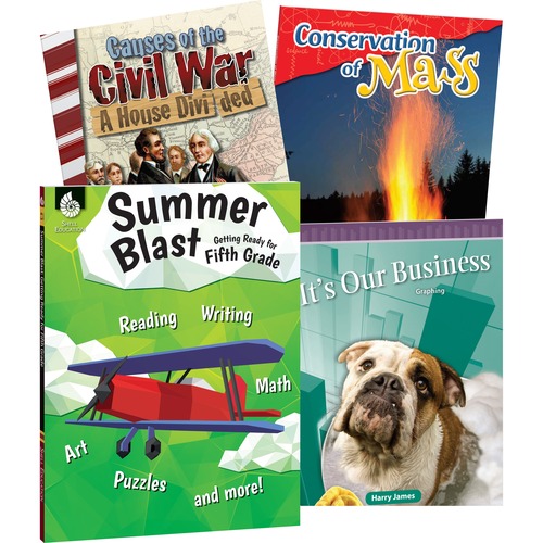 Picture of Shell Education Home Summer Grade Level Book Set Printed Book