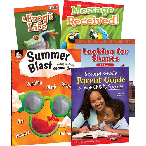 Picture of Shell Education Learn-At-Home Grade 2 Summer Bundle Printed Book by Suzanne I. Barchers, Jodene Smith