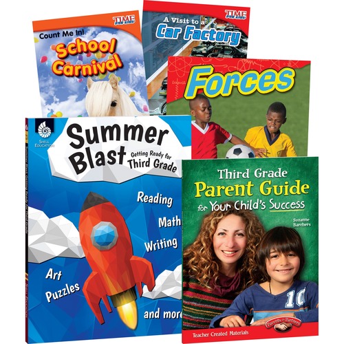 Picture of Shell Education Learn-At-Home Grade 3 Summer Bundle Printed Book by Wendy Conklin, Suzanne I. Barchers, Debra J. Housel