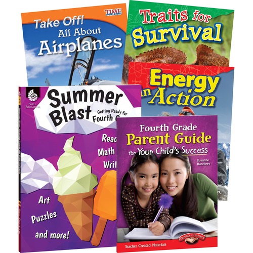 Picture of Shell Education Learn-At-Home Grade 4 Summer Bundle Printed Book by Jennifer Prior, Wendy Conklin, Suzanne I. Barchers