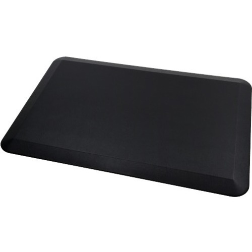 Realspace™ Anti-Fatigue Mat For All Floor Types, 20" x 30", Black - Hard Floor, Carpet - 30" Length x 20" Width - Rectangular - Foam - Black - 1Each