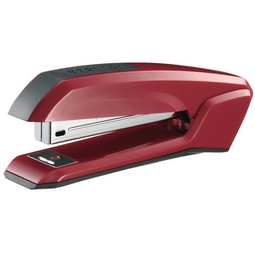 Black & Decker Ascend; Antimicrobial Stapler, 70% Recycled, Red - Staples Upto 20 Sheet of 20lb Paper - Holds Upto 420 Staple - Staple Size: 0.25" - Red - Plastic, Rubber - 1 Each