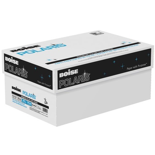 Boise® POLARIS® Premium Color Copy Paper, Tabloid Extra Paper Size (18" x 12"), 98 (U.S.) Brightness, 80 Lb, Ream Of 250 Sheets, Case Of 3 Reams - 98 Brightness - Tabloid Extra - 12" x 18" - 80 lb Basis Weight - Standard - Acid-free, Fas