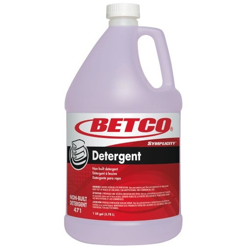 Betco Symplicity Detergent, Fresh Scent, 128 Oz, Lavender, Case of 4 - Ready-To-Use/Concentrate - 144 oz (9 lb) - Fresh Scent - Lavender, Purple - 4 Case
