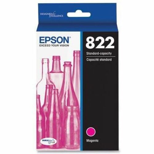 Epson T822 Standard Capacity InkJet Cartridge Magenta