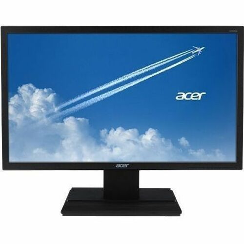 Acer V206HQL A 19.5" HD+ LCD Monitor - 16:9 - Black - Twisted Nematic Film (TN Film) - LED Backlight - 1600 x 900 - 16.7 Million Colors - 200 cd/m² - 5 ms - 60 Hz Refresh Rate - HDMI - VGA
