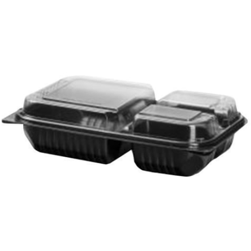 Solo Storage Ware - Storing - Black, Clear - Polystyrene Body - 100 / Pack