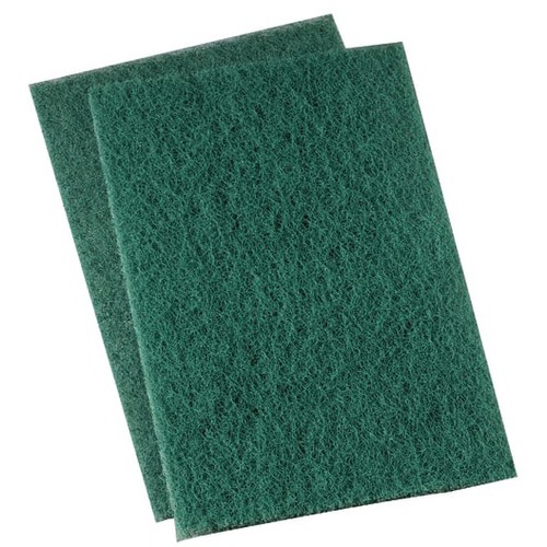 Niagara Scour Pad - 3.5" Height x 5" Width - Synthetic Fiber, Synthetic - Blue