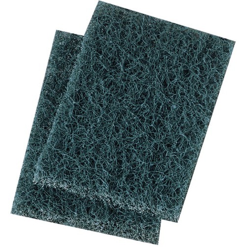 Niagara Heavy Duty Pot N' Pan Pads, 88N, 3 1/2" x 5" , Blue, Pack Of 20 Pads - 3.5" Height x 5" Width - 20 / Pack - Synthetic Fiber, Synthetic - Blue