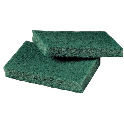 Niagara Scour Pad - 3" Height x 4.5" Width - 80 / Case - Synthetic Fiber - Green