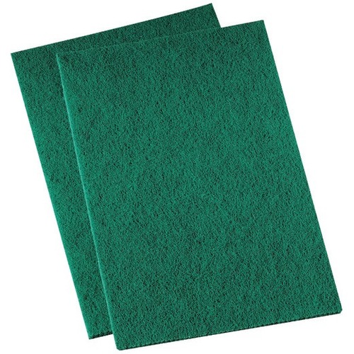 Niagara 96N Medium-Duty Scouring Pads, 6" x 9" , Green, Pack Of 20 - 6" Height x 9" Width - 20 / Pack - Synthetic Fiber, Synthetic - Green