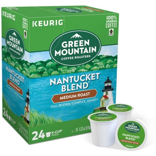 Green Mountain Coffee K-Cup Nantucket Blend Coffee Single-Serve K-Cup, Carton Of 24 - Medium - 1.5 oz Per Unit - 1 / Box