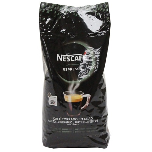 Nescafe Whole Bean Espresso Coffee Beans Bags, 35.27 Oz, Carton Of 6 - Medium - 35.3 oz Per Unit - 6 / Case