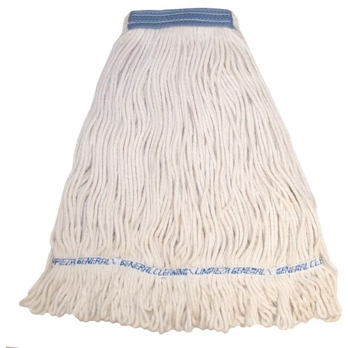 Wilen E-Line Loop Wet Mop, Small Headband, Pack Of 12 - Small - Cotton - 12 / Pack