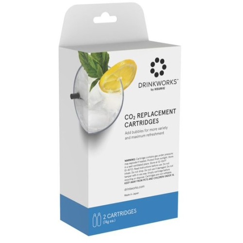 Keurig Drinkworks CO2 Cartridges, 2 Per Box - Water Filter