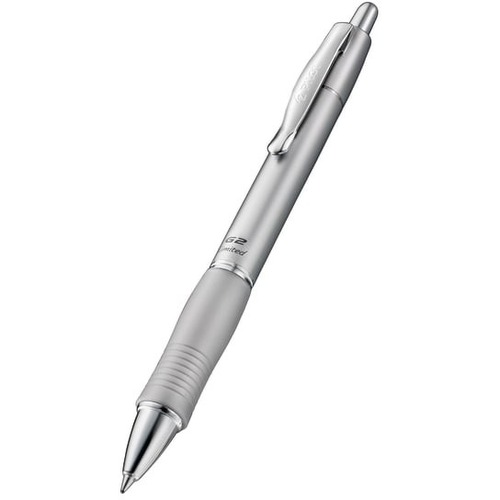 Pilot Gel Pen - 0.7 mm Fine Pen Point - Refillable - Retractable - Black Ink - Gel-based - Assorted Barrel - 1 Each