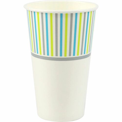 Genuine Joe Cold Paper Cups - 16 fl oz - 50 / Pack - Paper - Cold Drink, Beverage