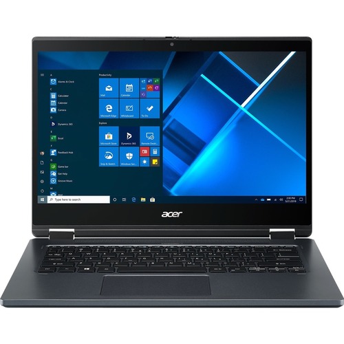 Acer P414RN-51 TMP414RN-51-76AV 14" Touchscreen Convertible 2 in 1 Notebook - Full HD - Intel Core i7 11th Gen i7-1165G7 - 16 GB - 512 GB SSD - English Keyboard - Slate Blue - 1920 x 1080 - Windows 10 Pro - Intel Iris Xe Graphics - In-plane Switching (IPS