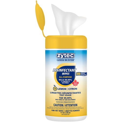 Disinfectant Wipes (Citric Acid) 100 Wipes - Wipe - 1 Each