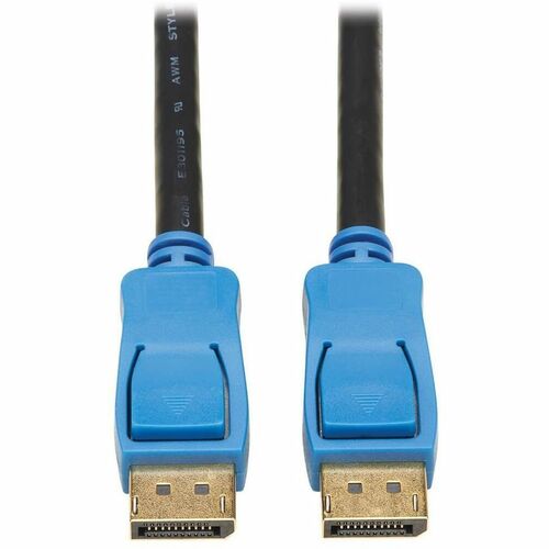 Tripp Lite DisplayPort 1.4 Cable - 8K UHD @ 60 Hz, HDR, HBR3, HDCP 2.2, 4:4:4, BT.2020, M/M, Black, 6 ft. (1.83 m) - 6 ft DisplayPort A/V Cable for Audio/Video Device, HDTV, PC, Monitor, Gaming Computer, Blu-ray Player, Gaming Console, Notebook, Tablet, T