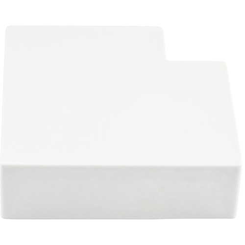 StarTech.com 20 - Lateral Elbow Connectors - Elbow - White - 2.90" Length - Acrylonitrile Butadiene Styrene (ABS) - 20 Pack - TAA Compliant