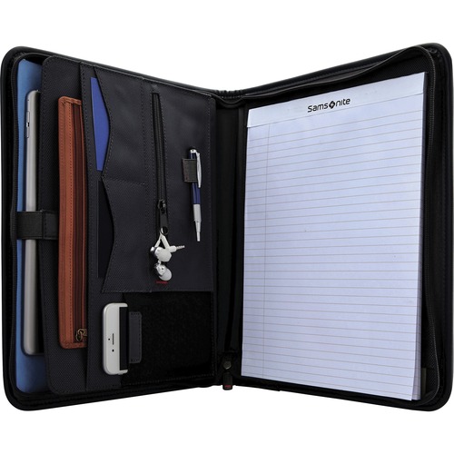 Samsonite Carrying Case (Portfolio) Tablet - Black - Scuff Resistant, Scratch Resistant - Ballistic Fabric Body - 13.1" Height x 1.6" Width x 10.3" Depth - 1 Each