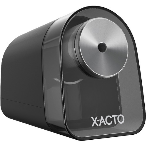 Elmer's X-ACTO XLR Electric Pencil Sharpener - AC Supply Powered - Black - 1 Each