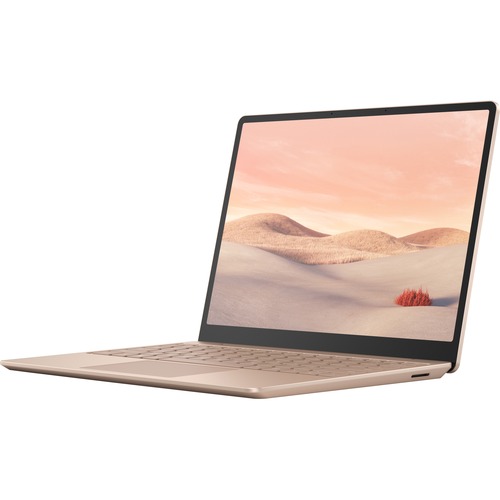 Microsoft Surface Laptop Go 12.4" Touchscreen Notebook - Intel Core i5 - 8 GB - 256 GB SSD - Sandstone - 1536 x 1024 - Windows 10 Pro - Intel UHD Graphics - PixelSense - Front Camera/Webcam - IEEE 802.11ax Wireless LAN Standard
