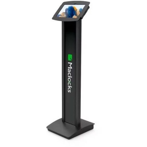 Compulocks Space BrandMe Galaxy Tab Floor Stand - Up to 10.1" Screen Support - Floor - Aluminum - Black