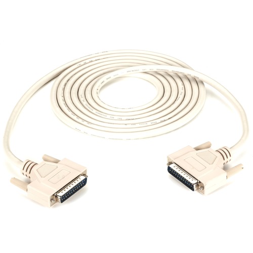 Black Box Serial Extension Cable - DB-25 Male Serial - DB-25 Male Serial - 10ft