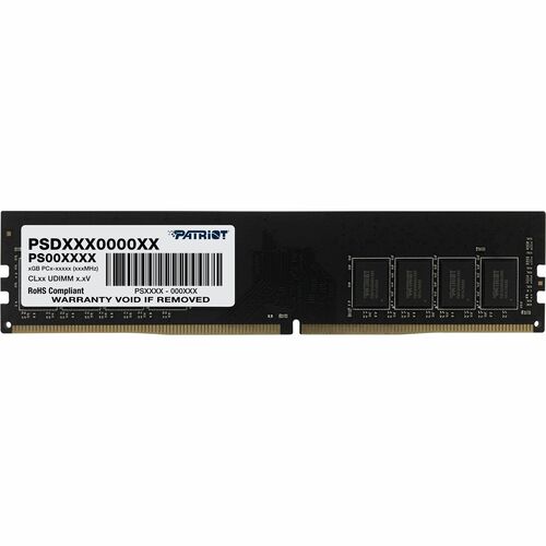 Patriot Memory Signature Line 16GB DDR4 SDRAM Memory Module - For Computer, Desktop PC - 16 GB (1 x 16GB) - DDR4-2400/PC4-19200 DDR4 SDRAM - 2400 MHz Single-rank Memory - CL17 - 1.20 V - Non-ECC - Unbuffered - 288-pin - DIMM